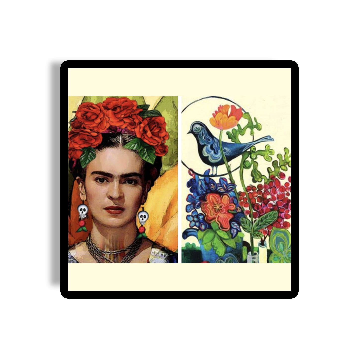 Frida Kahlo Coaster 01