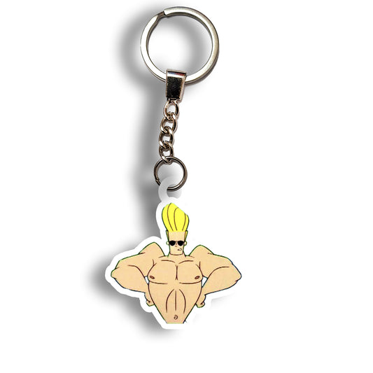 Johnny Bravo keychain 2