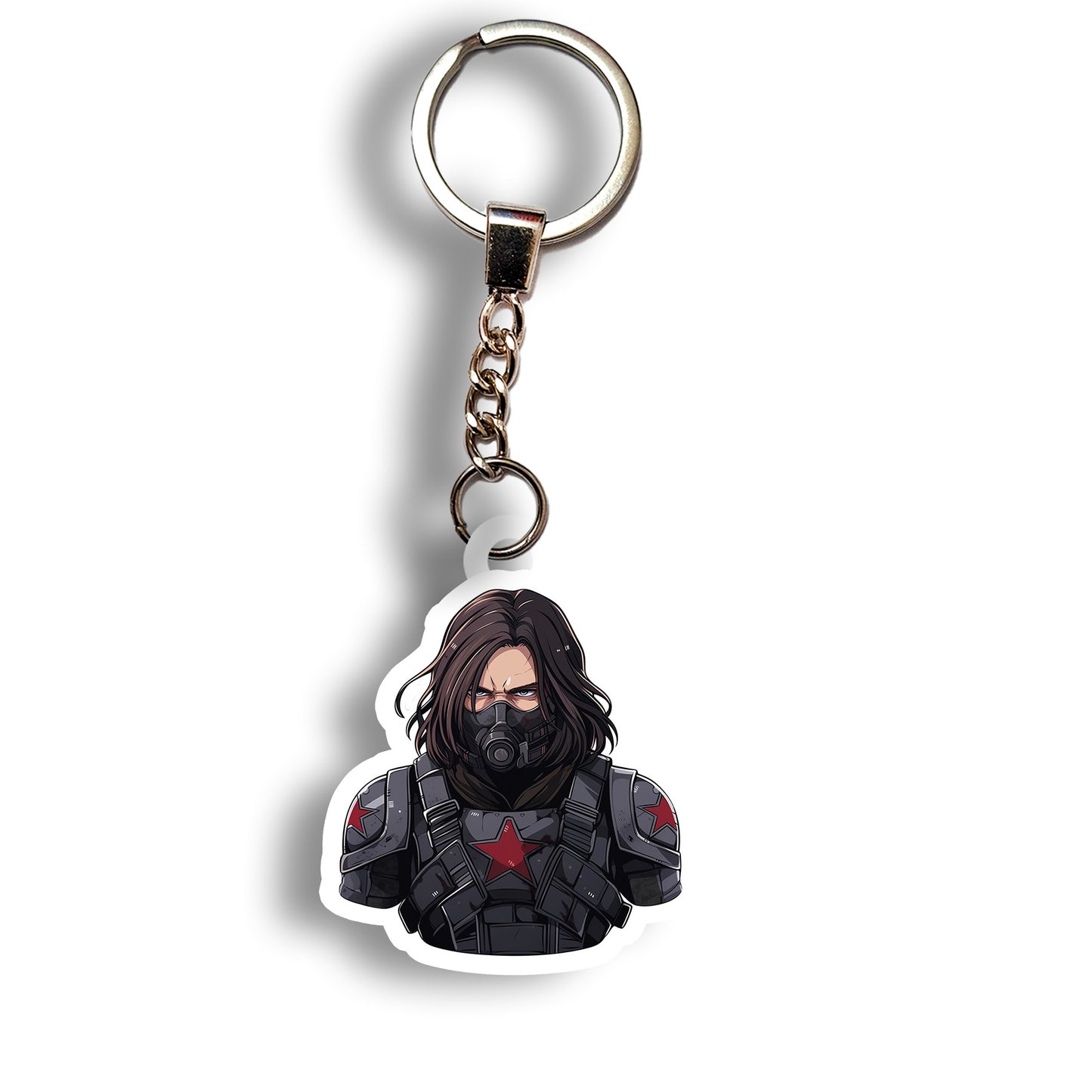 Winter Soldier keychain