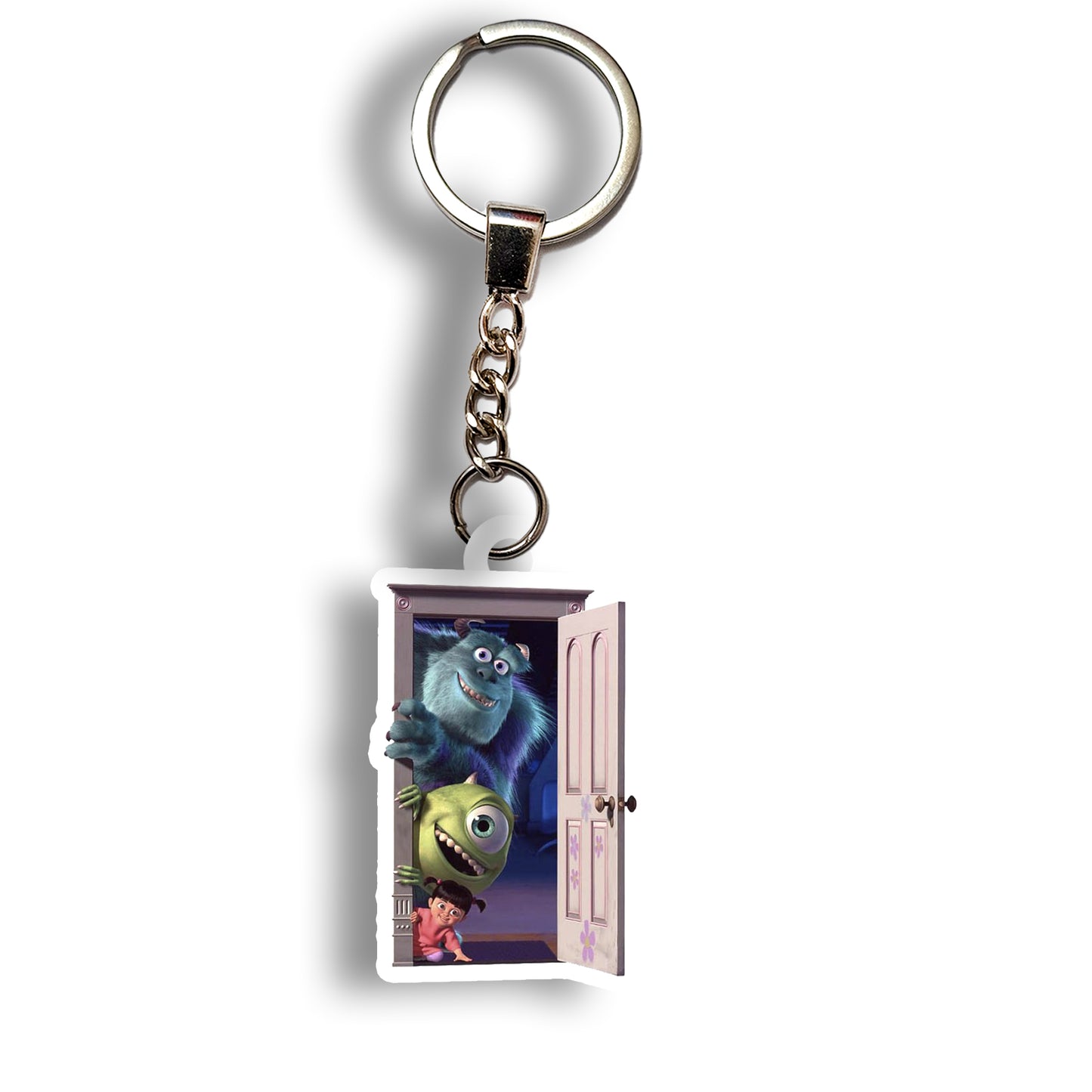 Sully, Mike & Boo keychain