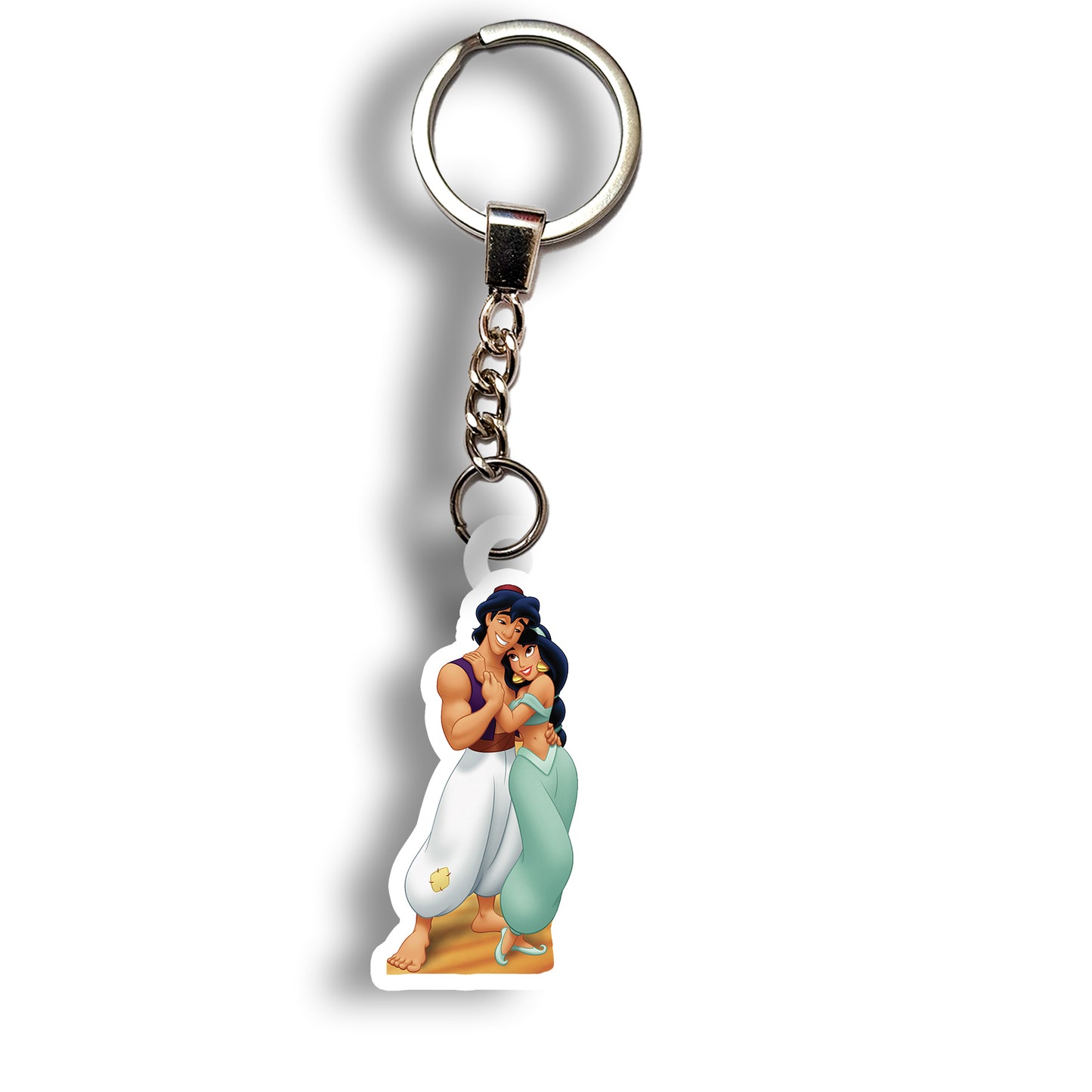 Aladdin & Jasmine keychain