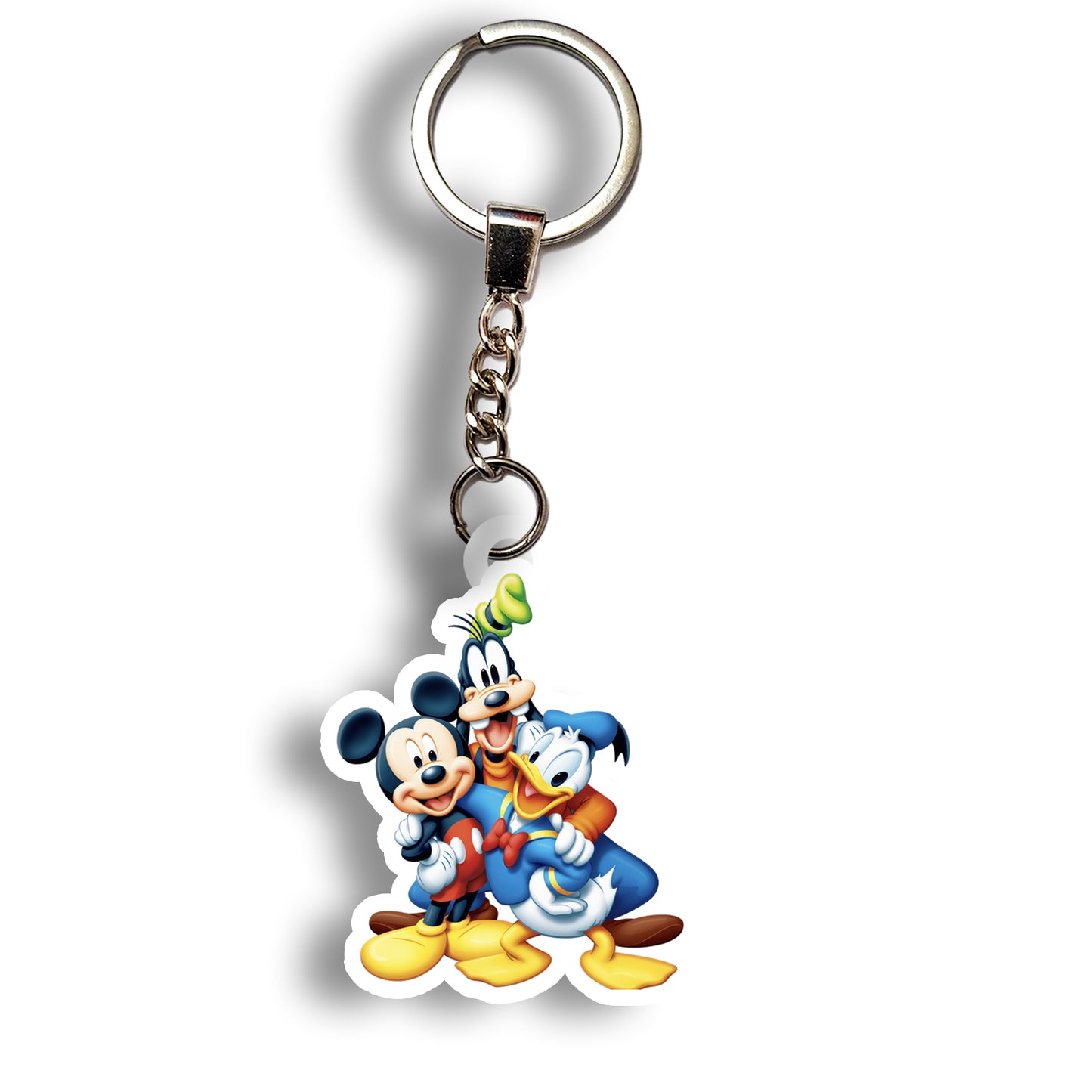 Mickey, Donald & Goofy keychain