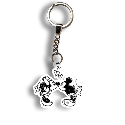 Mickey & Minnie keychain 3