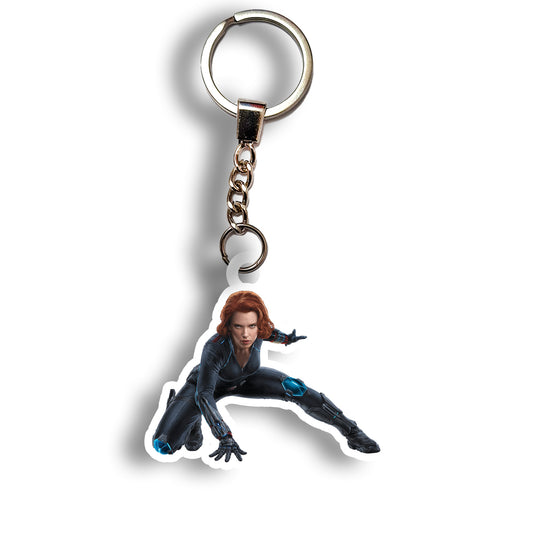 Black Widow keychain