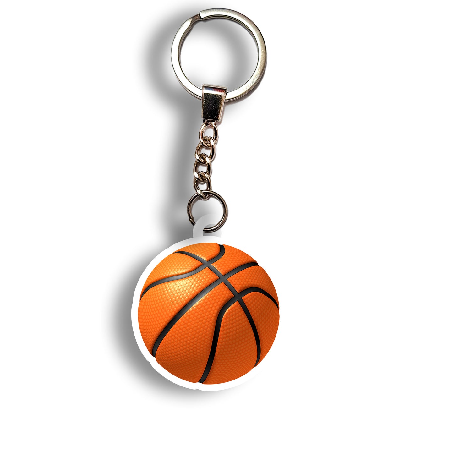 Basketball keychain