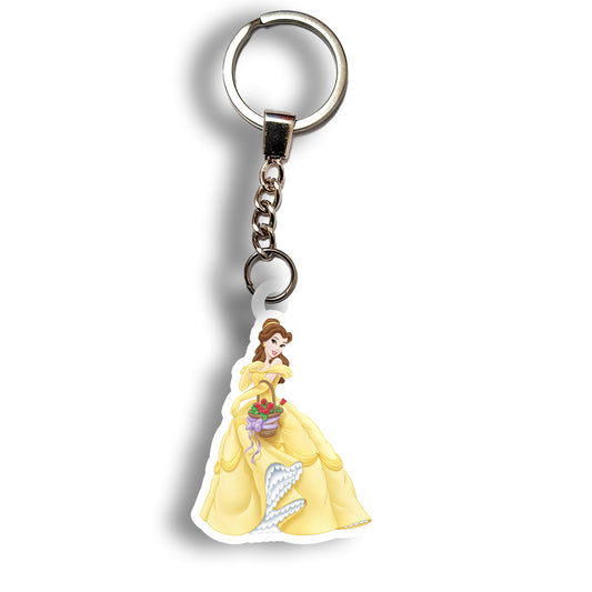 Belle (Beauty and the Beast) keychain 3