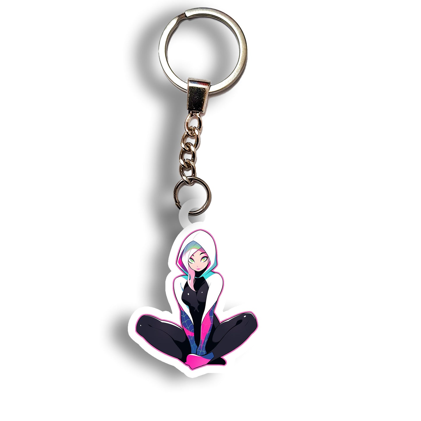 Gwen Stacy (Spider-Verse) keychain 3