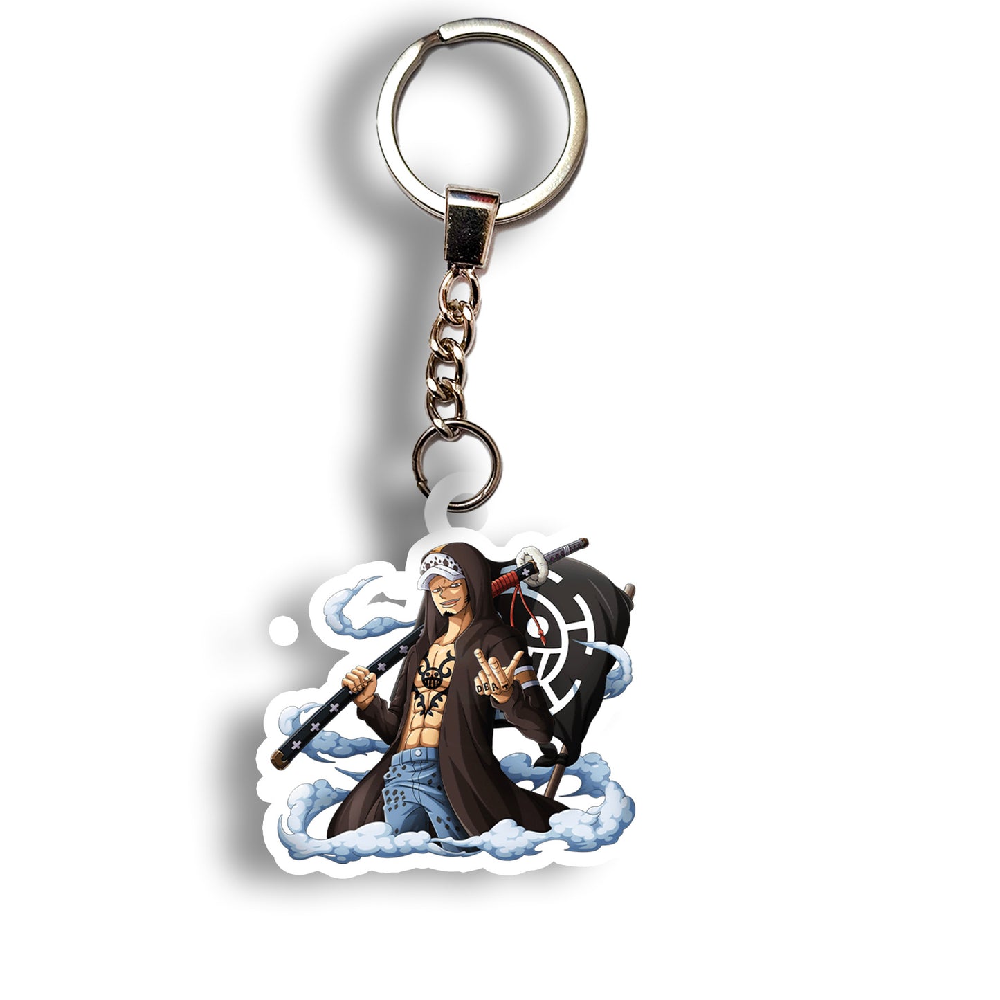 Trafalgar D. Water Law keychain 2