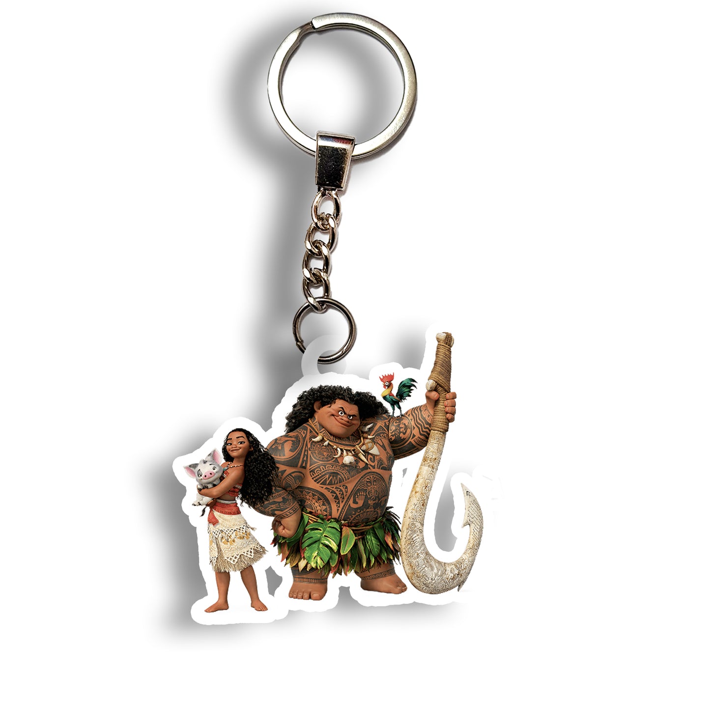 Moana & Maui keychain