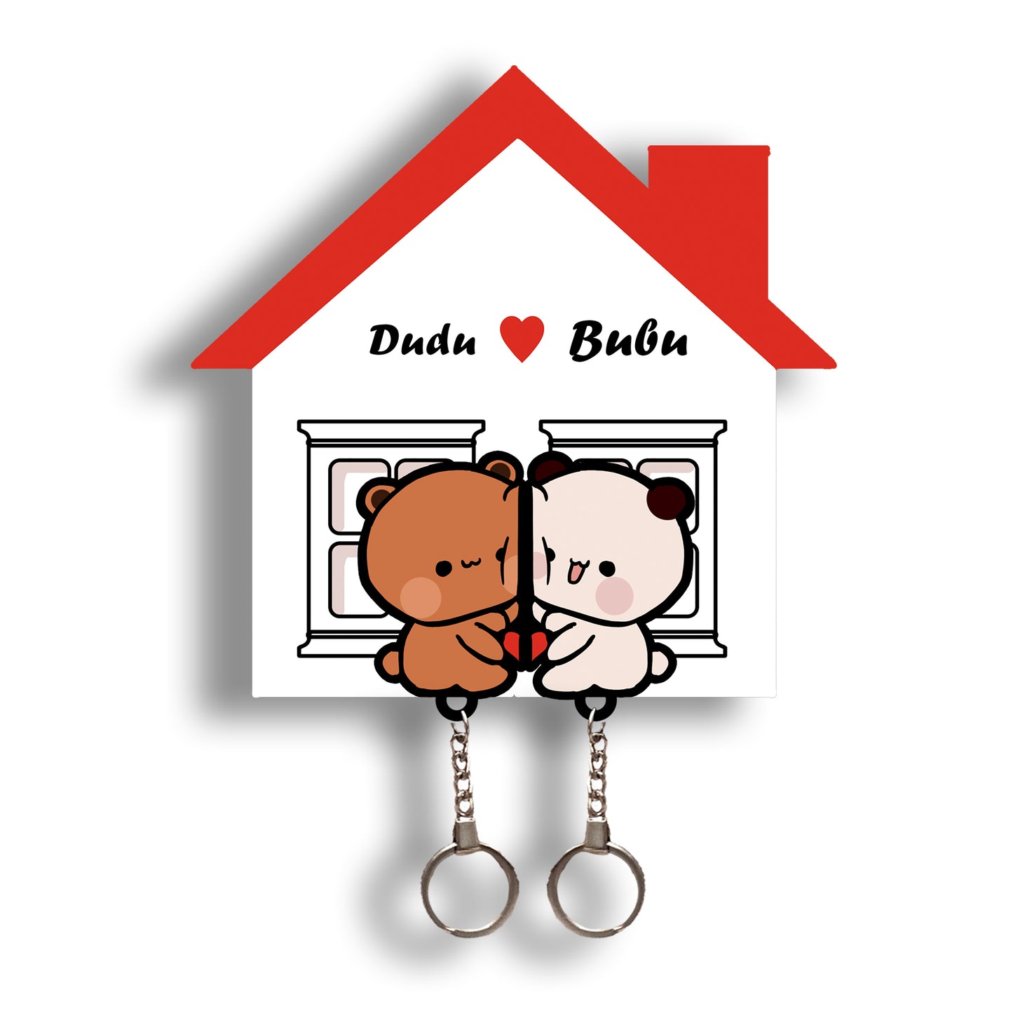 Dudu & Bubu Keychain Holder