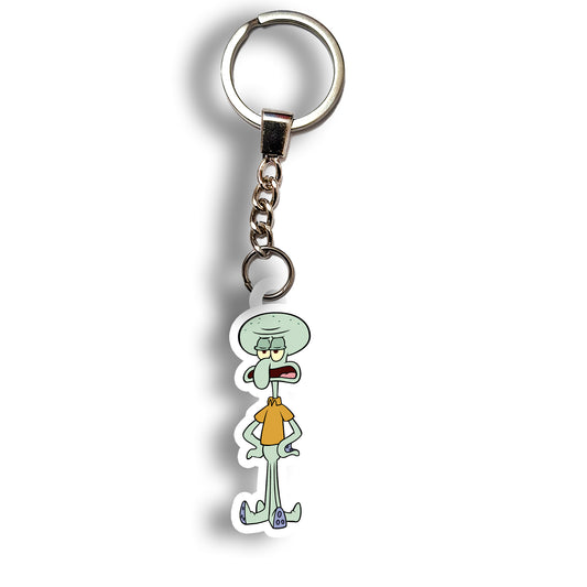 Squidward Tentacles keychain