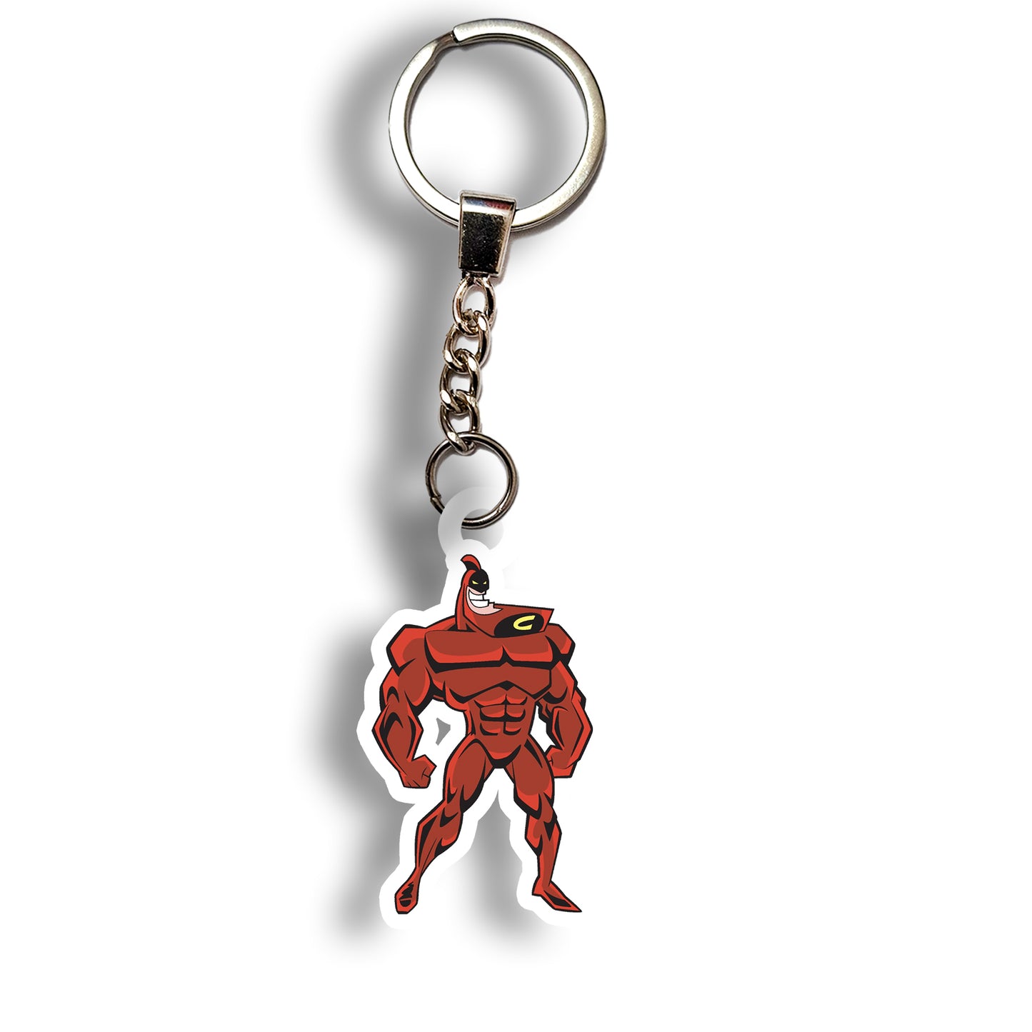 The Crimson Chin keychain