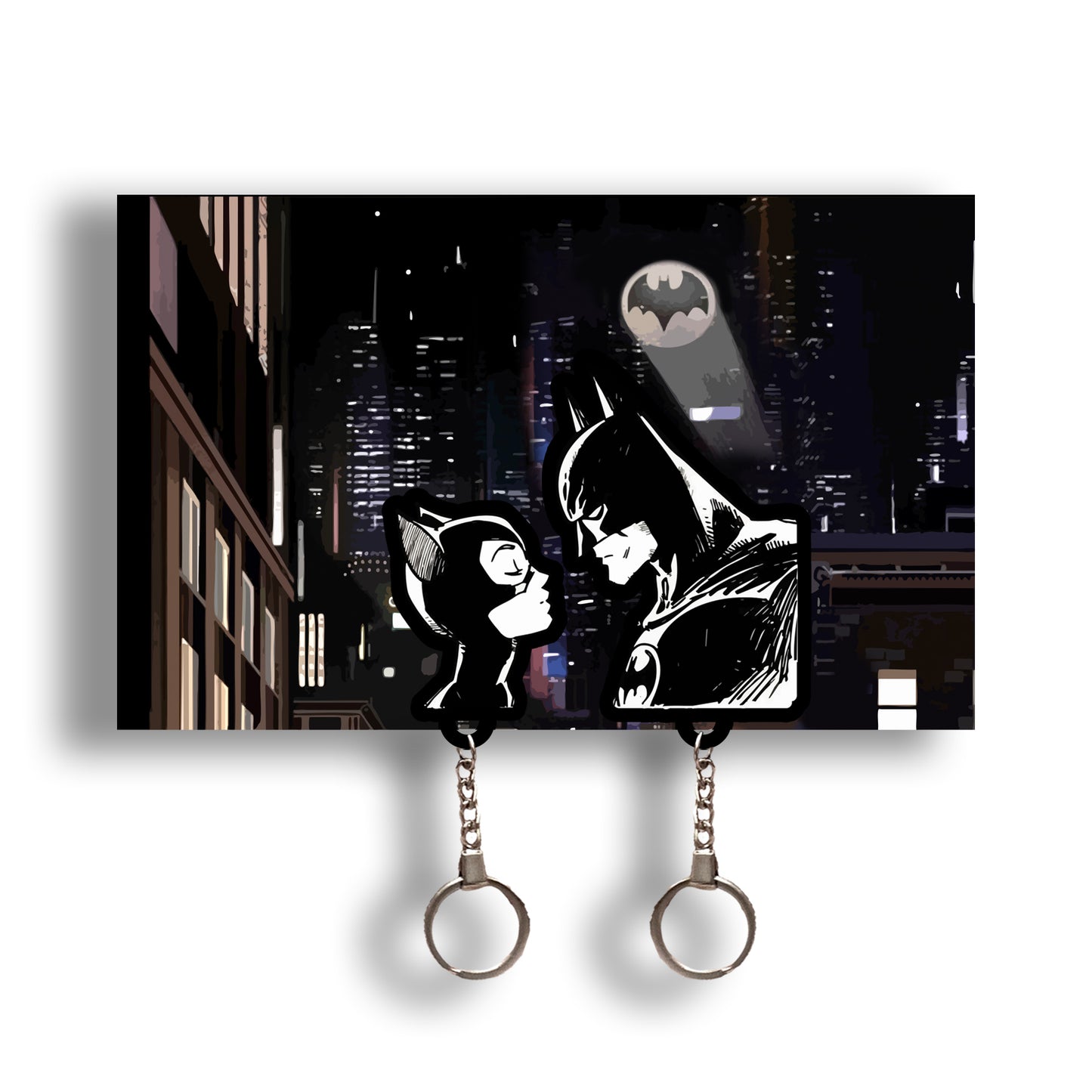Batman & Catwoman Keychain Holder 02