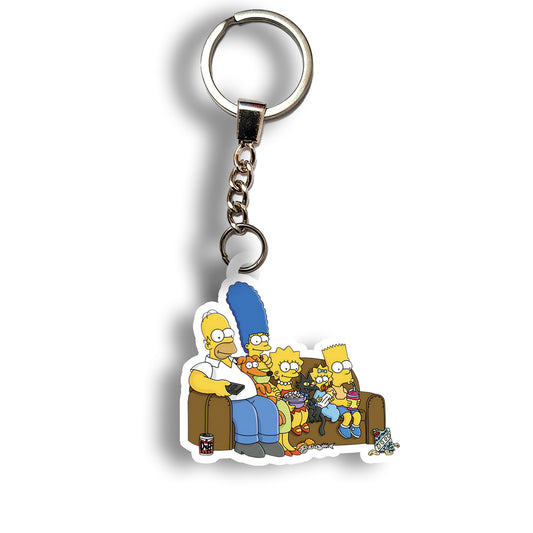 The Simpsons keychain