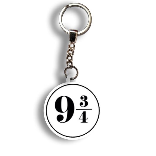 Platform 9¾ keychain