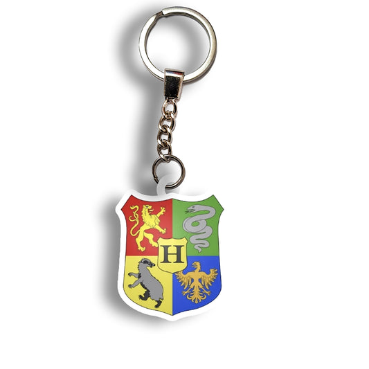 Hogwarts Logo keychain