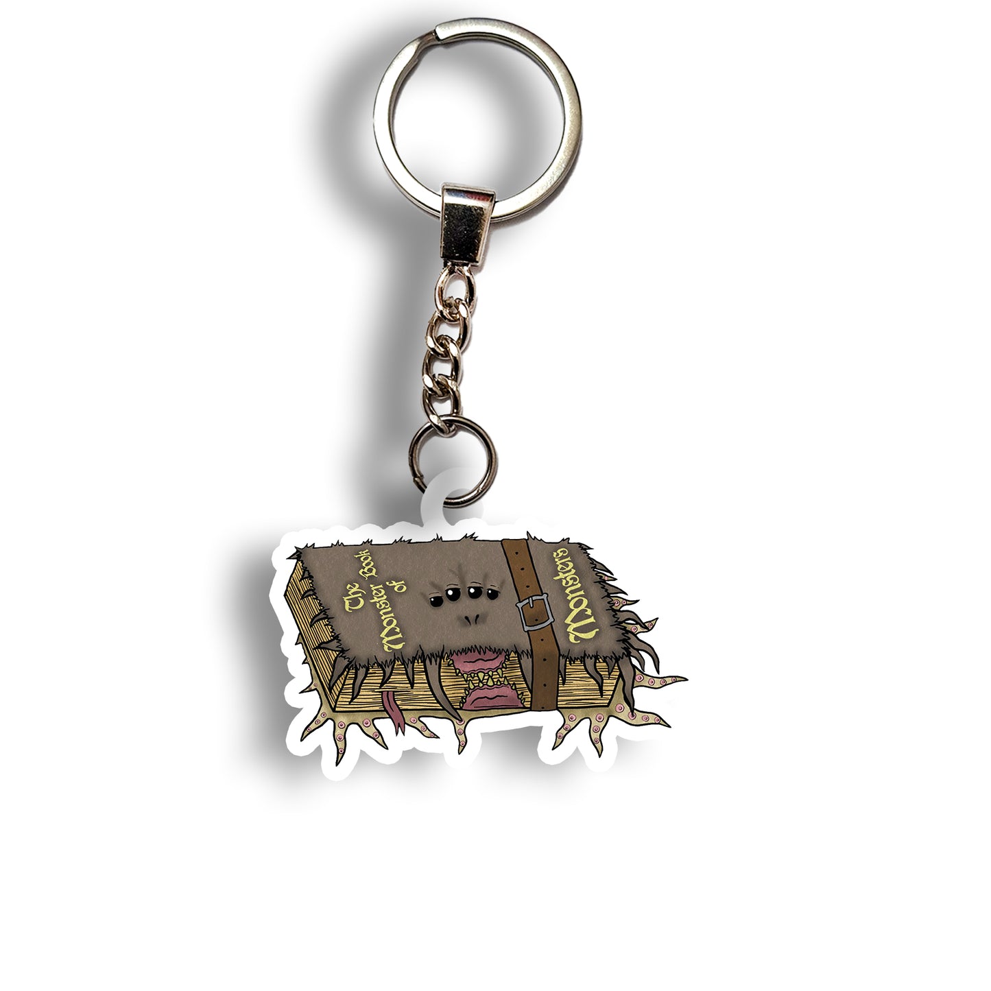 Monster Book of Monsters keychain