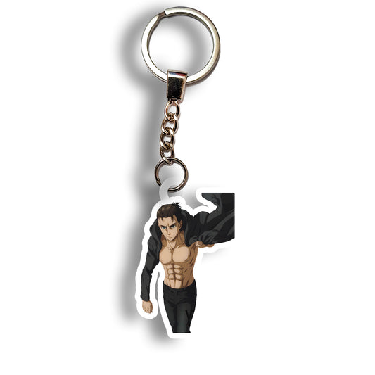 Old Eren Yeager Keychain 2