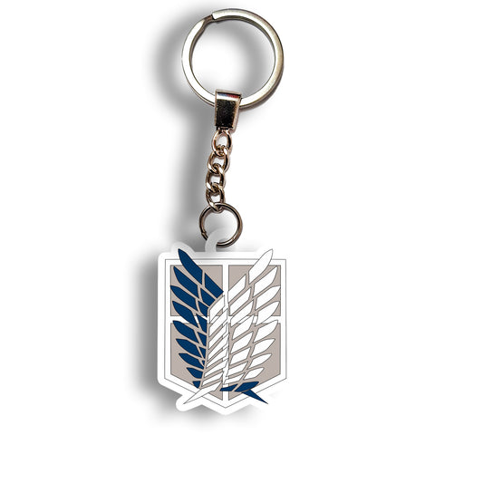 Wings of Freedom Symbol Keychain