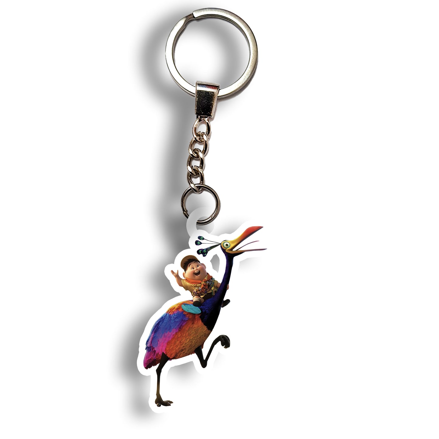 Russell & Kevin keychain