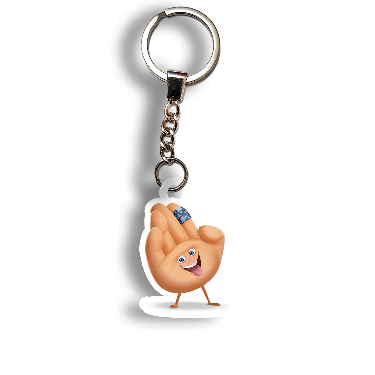 High Five (The Emoji Movie) keychain