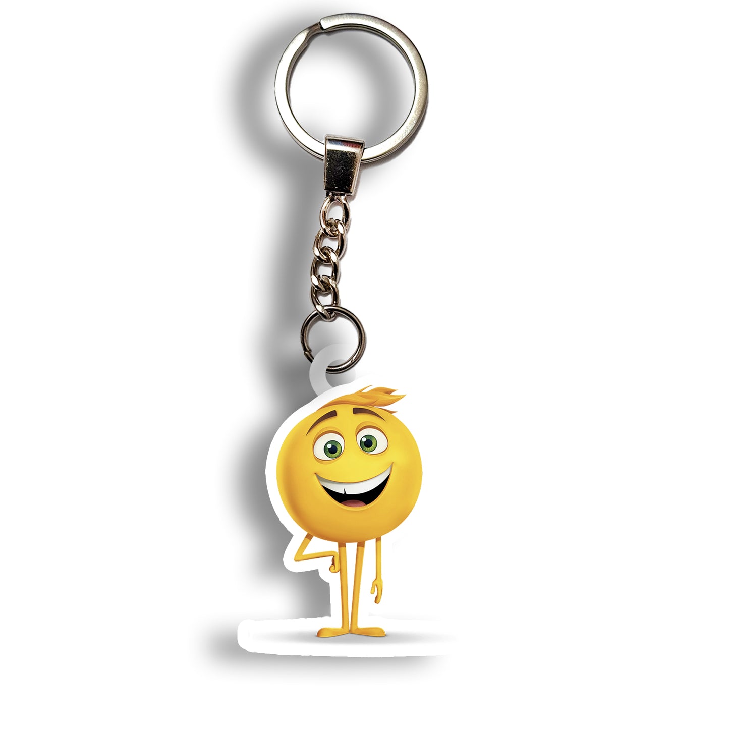 Gene Meh (The Emoji Movie) keychain