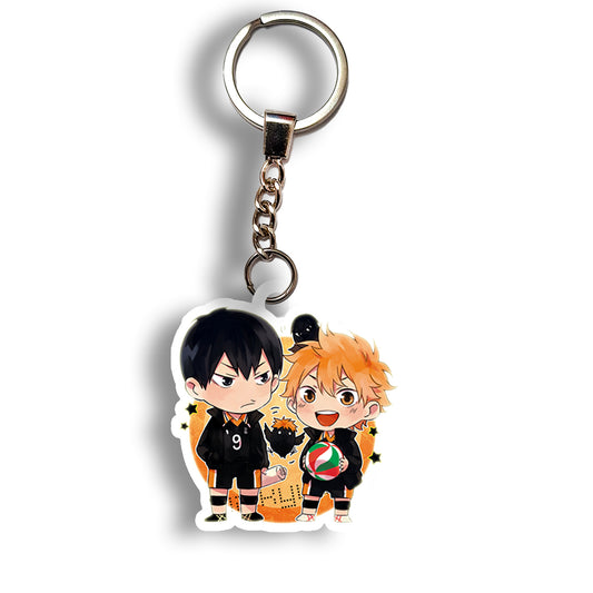 Chibi Shoyo & Tobio keychain