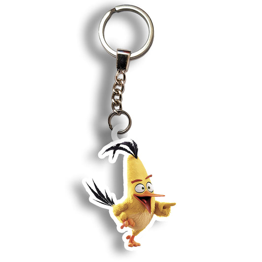 Chuck (Angry Birds) keychain