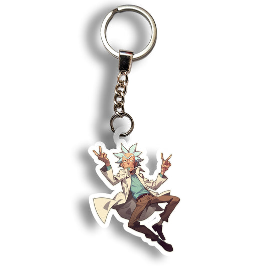 Rick Sanchez keychain 4 (Anime)