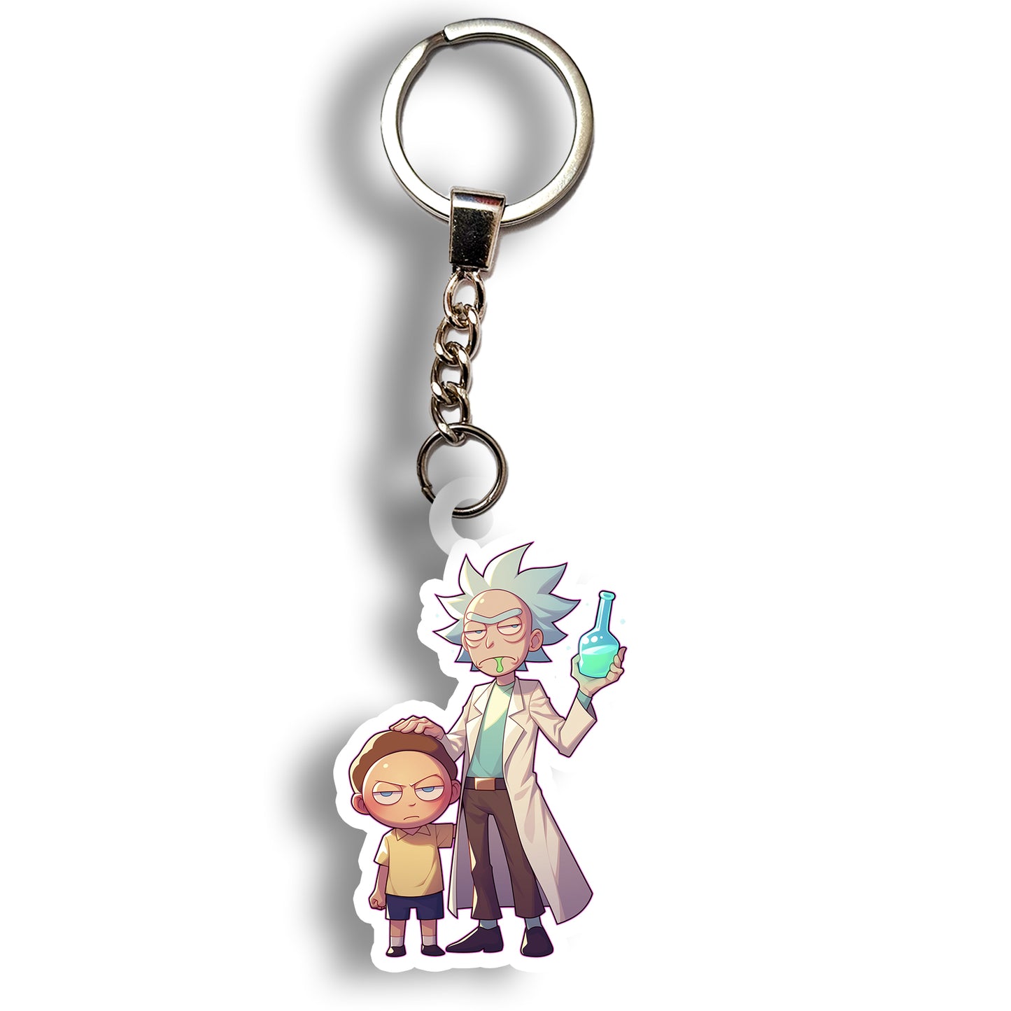 Rick & Morty keychain 12 (anime)