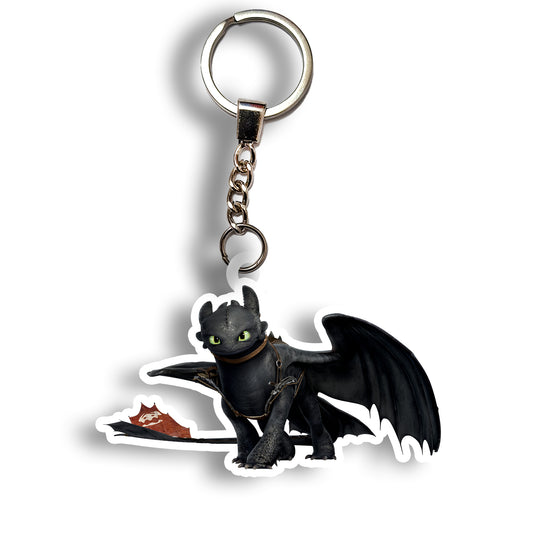 Toothless keychain 3