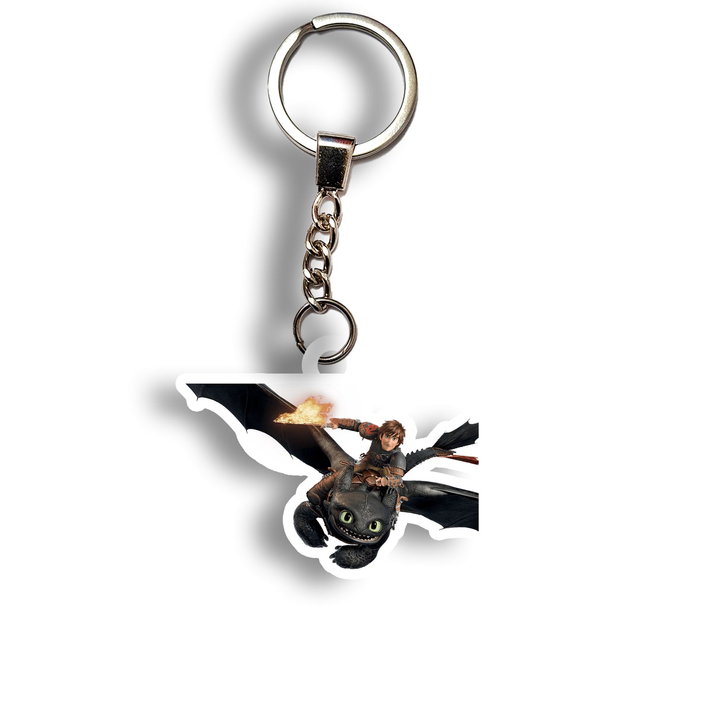 Hiccup & Toothless keychain 2