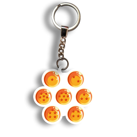 7 Balls keychain