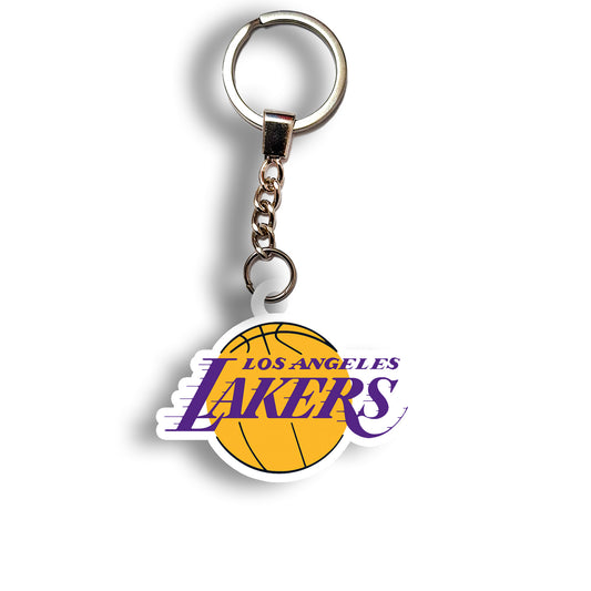 LA Lakers logo keychain