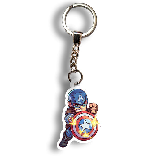 Captain America keychain