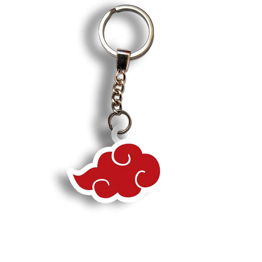 The Akatsuki symbol keychain