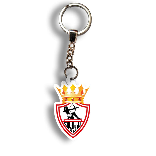 Zamalek F.C. Logo keychain 02