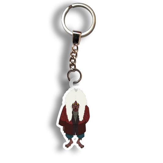 Turbo Granny – The Cursed Speed Demon Keychain