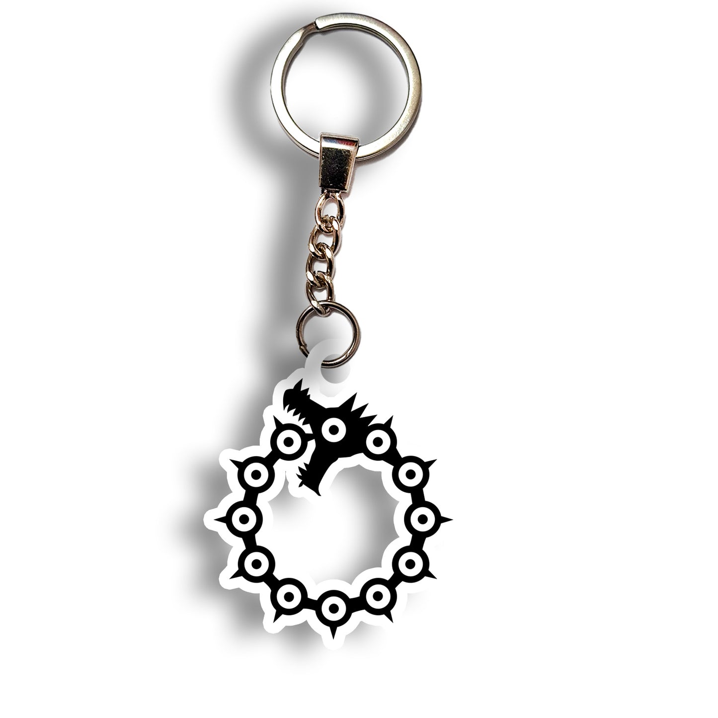 Meliodas Dragon Symbol keychain