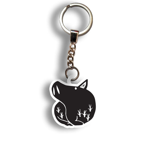Merlin Boar Symbol keychain