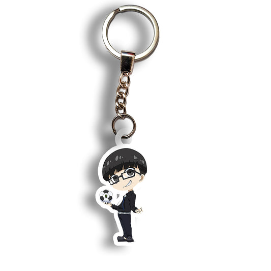 Chibi Jinpachi Ego – The Visionary Coach Keychain