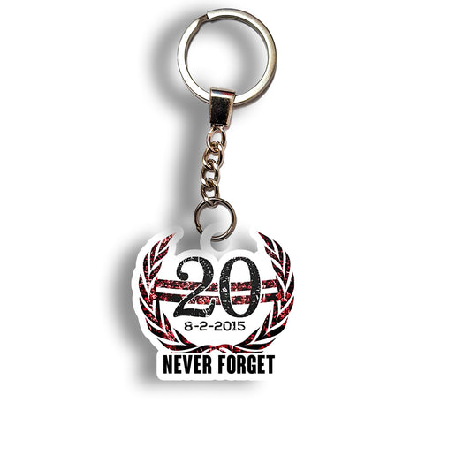 20 Never Forget Keychain