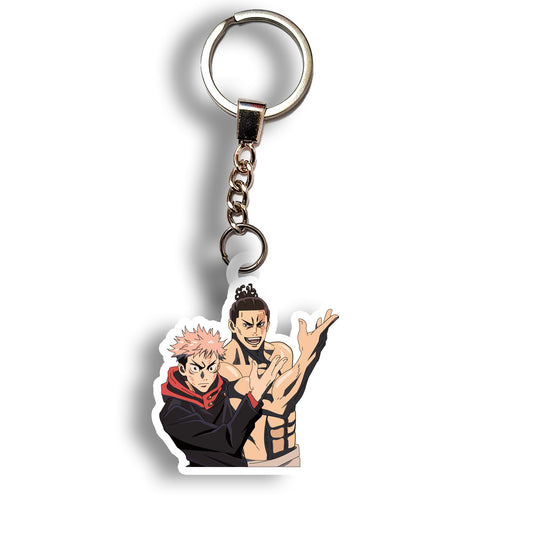 Yuji & Todo keychain