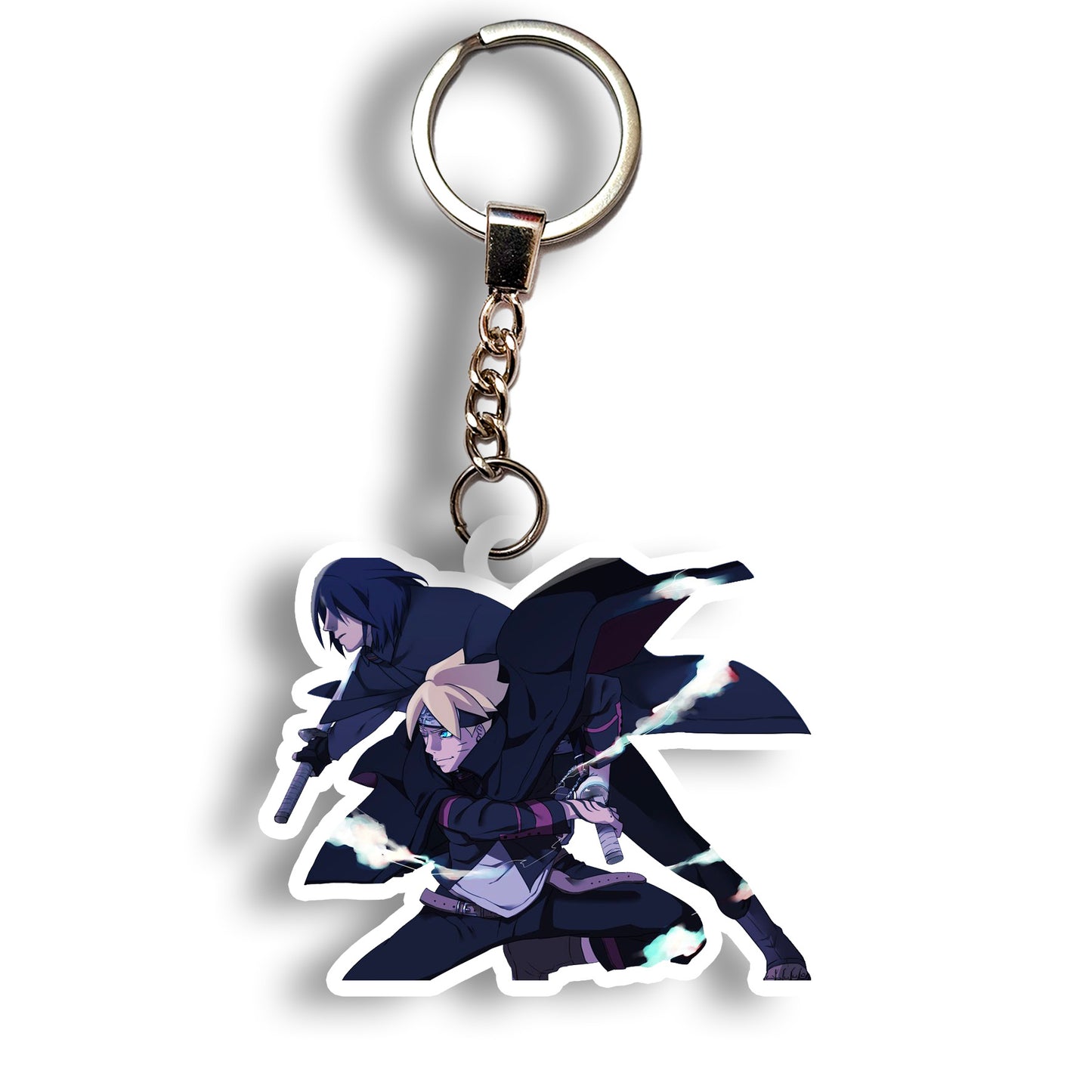 Boruto Uzumaki & Sasuke keychain