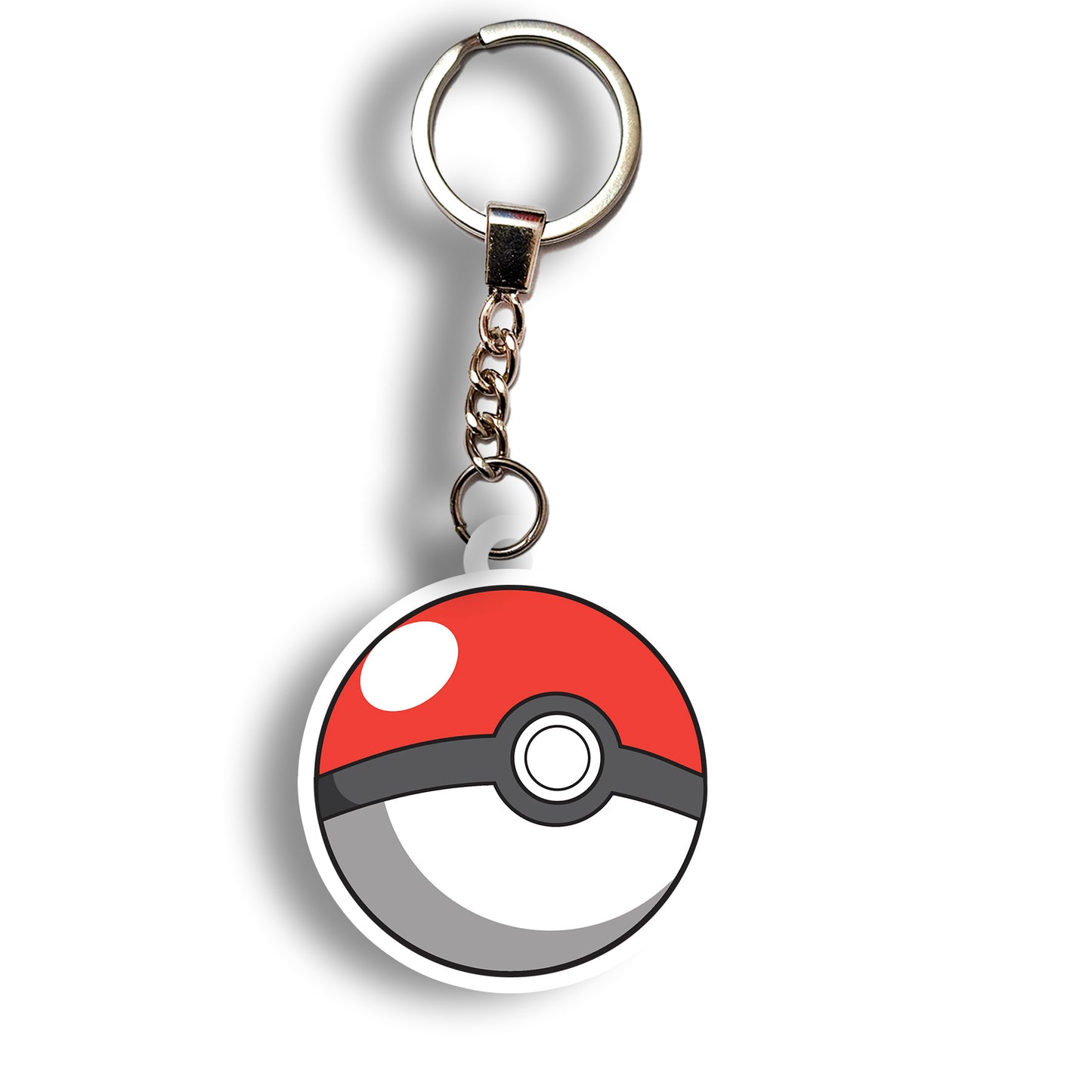 Pokéball keychain