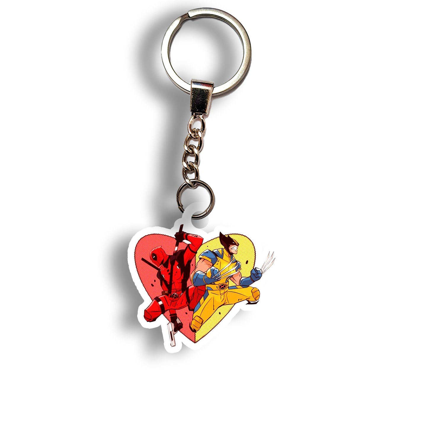 Deadpool & Wolverine keychain