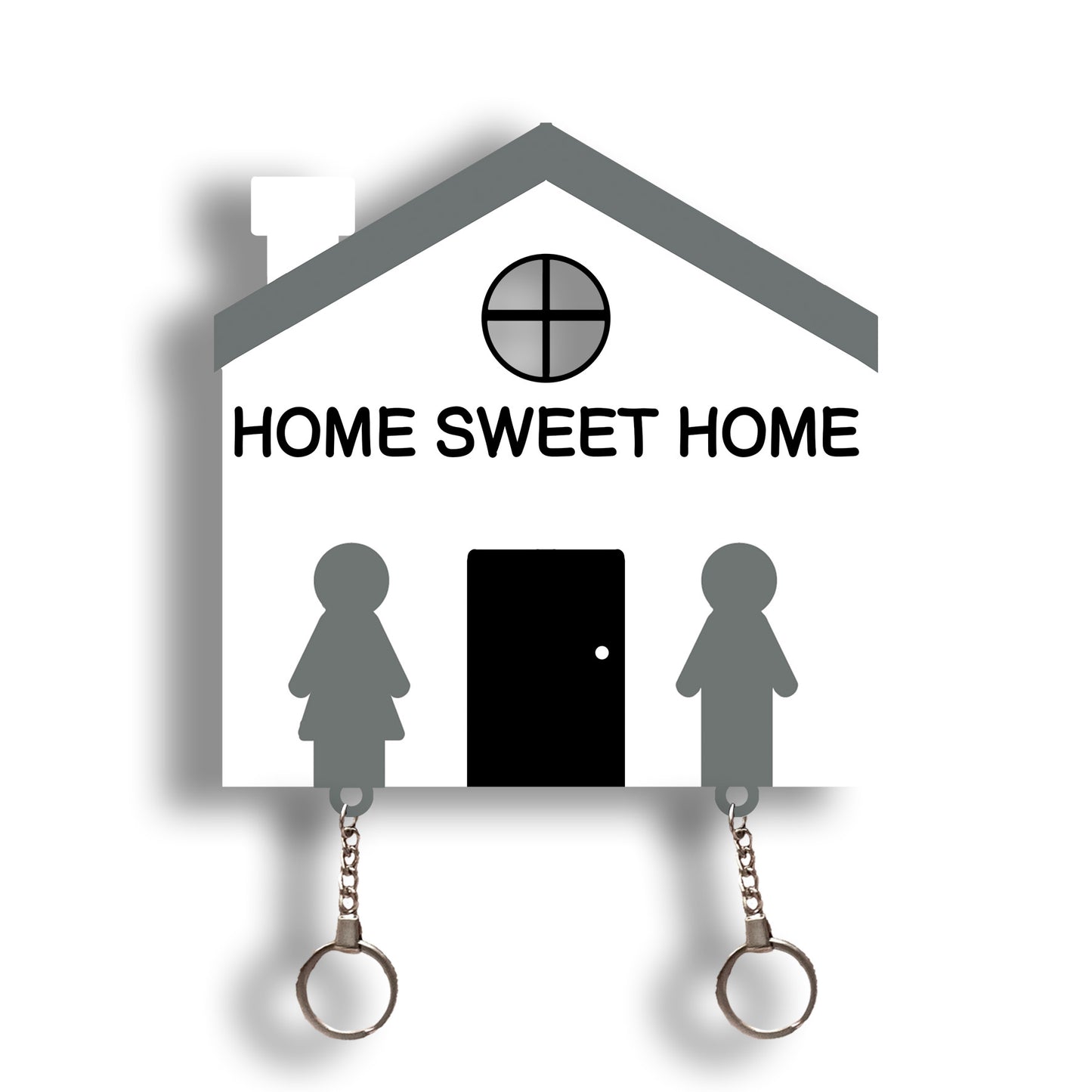 Home Sweet Home Keychain Holder