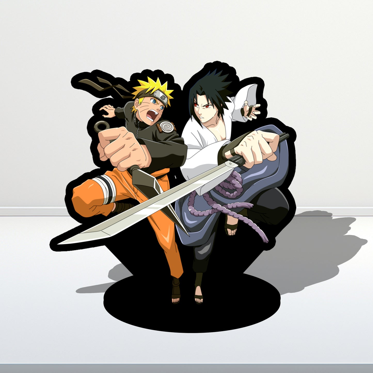 Naruto vs Sasuke Maquette