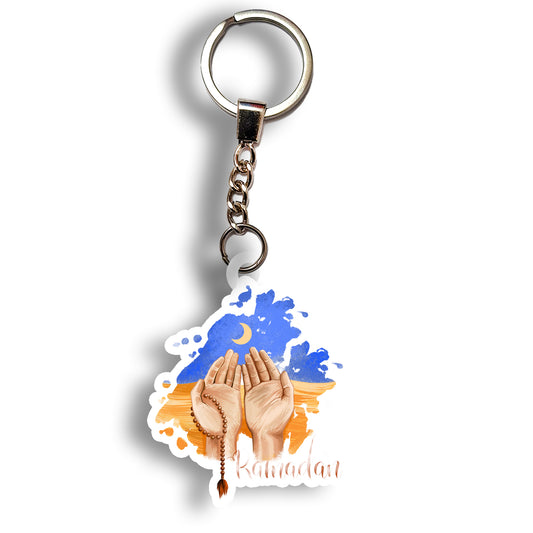 Praying Keychain